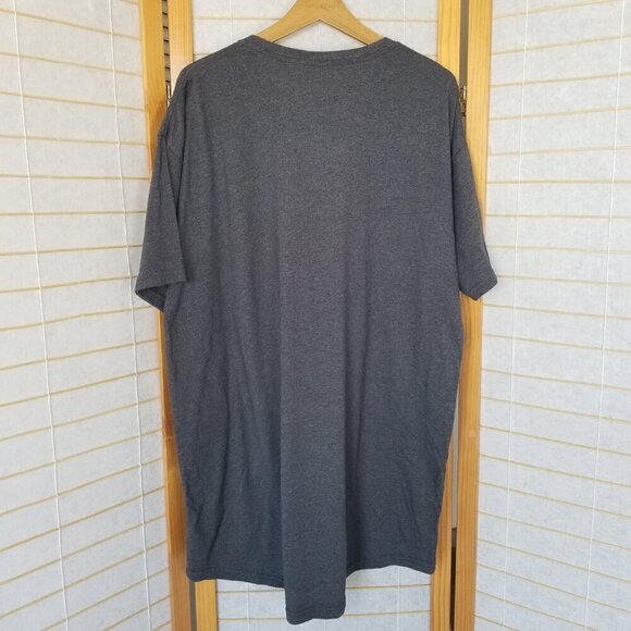 Nasa T-Shirt Men's 2XL Short Sleeves Dark Gray Space Logo - Picture 6 of 6